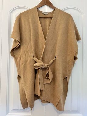 ✨ LOFT Camel Tie-Front Knit Cardigan Size XS/S ✨